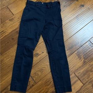 H&M dark navy ankle length pants. Size 4. Feel free to bundle and make an offer